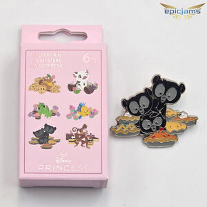 Loungefly Disney Princess Sidekicks Desserts Blind Pin- Merida’s Brothers & Pie